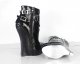 18cm Large Size Waterproof Platform Women's Large Size High Heels