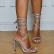 Summer Versatile European And American High Heels Ankle-strap Stilettos Strap