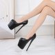 European And American Artificial PU High Heels Stiletto Heel