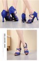 Women's Diamond High Heels And Soft Soled Dance Shoes